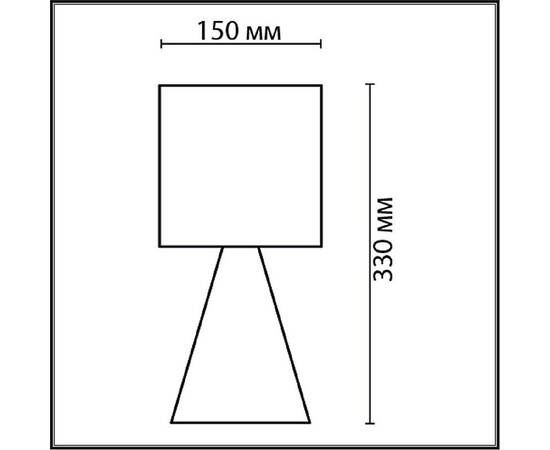 Настольная лампа Lumion Moderni Segi 8132/1T, изображение 2