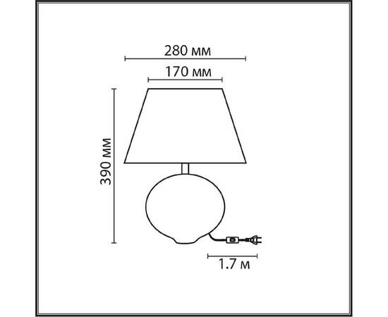 Настольная лампа Lumion Moderni Tapala 8139/1T, изображение 2