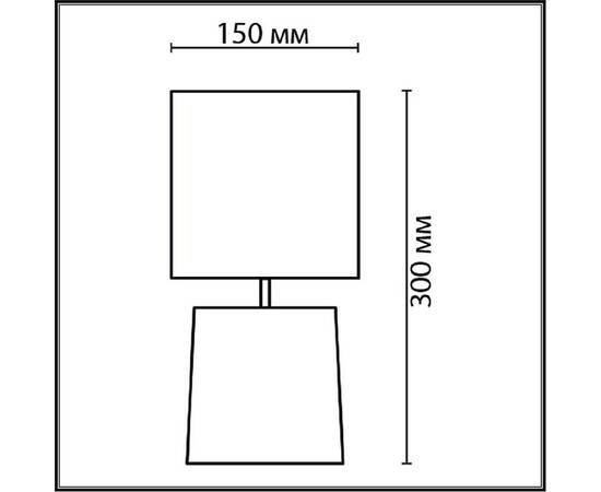 Настольная лампа Lumion Moderni Tanita 8158/1T, изображение 2