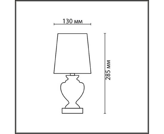 Настольная лампа Lumion Classi Bianka 8163/1T, изображение 2