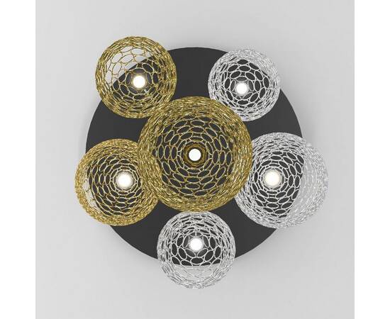 Каскадная люстра Eurosvet Ruche 90352/6 золото/хром a069061, изображение 3