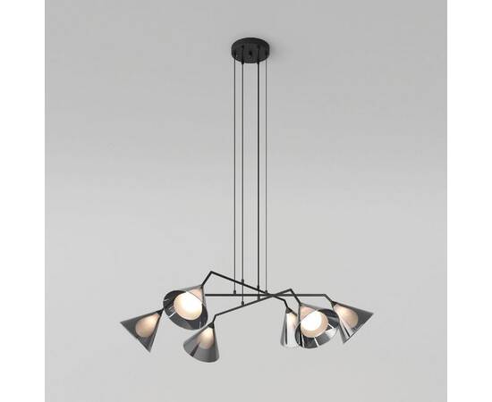 Подвесная люстра Eurosvet Enigma 70161/6 черный Smart a069046