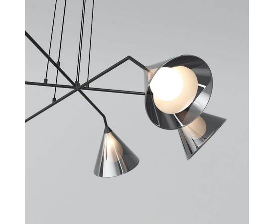 Подвесная люстра Eurosvet Enigma 70161/6 черный Smart a069046, изображение 2