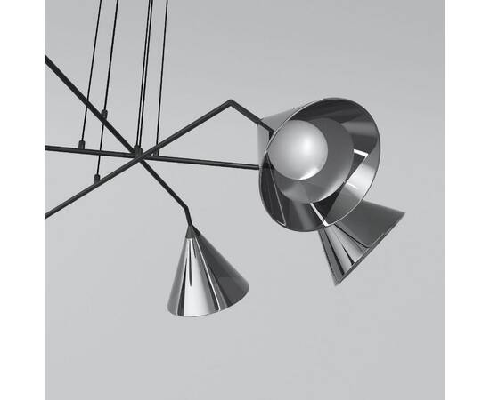 Подвесная люстра Eurosvet Enigma 70161/6 черный Smart a069046, изображение 3