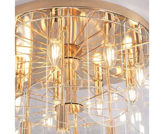 Потолочная люстра Eurosvet Claire 60170 золото Smart a070628, изображение 4