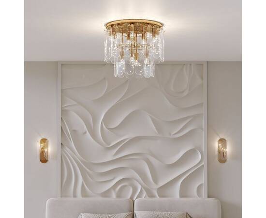 Потолочная люстра Eurosvet Claire 60170 золото Smart a070628, изображение 7