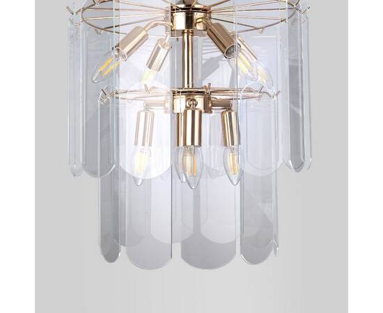 Подвесная люстра Eurosvet Claire 60170/8 золото Smart a069011, изображение 2