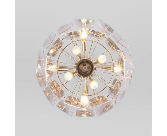 Подвесная люстра Eurosvet Claire 60170/8 золото Smart a069011, изображение 4