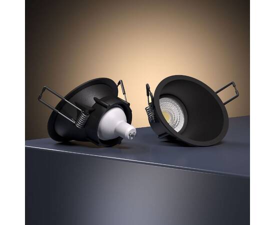 Встраиваемый светильник Elektrostandard Side 25059/01 GU10 черный 4690389213991 a069721, изображение 3