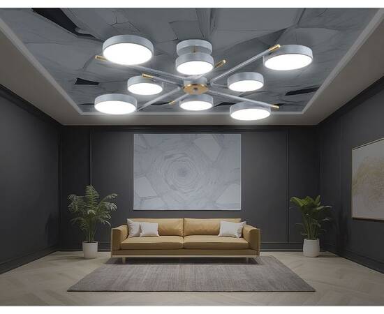 Люстра на штанге Ambrella Light Linetech Comfort FL516339, изображение 7