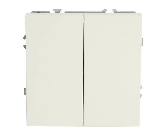 Выключатель двухклавишный Stekker Эмили RSW10-5111-01 50162