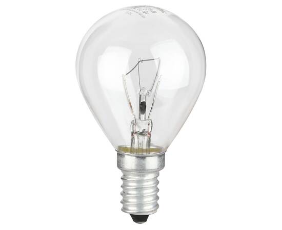 Лампа накаливания Эра P-60-E14-230-CL шар Б0066522, изображение 2