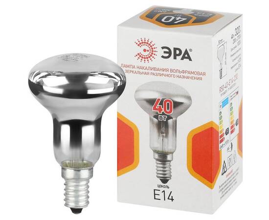 Лампа накаливания Эра R50-40-E14-230 рефлектор Б0066515