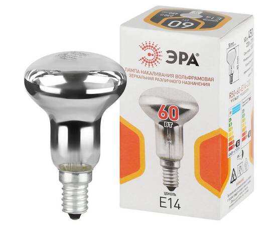 Лампа накаливания Эра R50-60-E14-230 рефлектор Б0066507