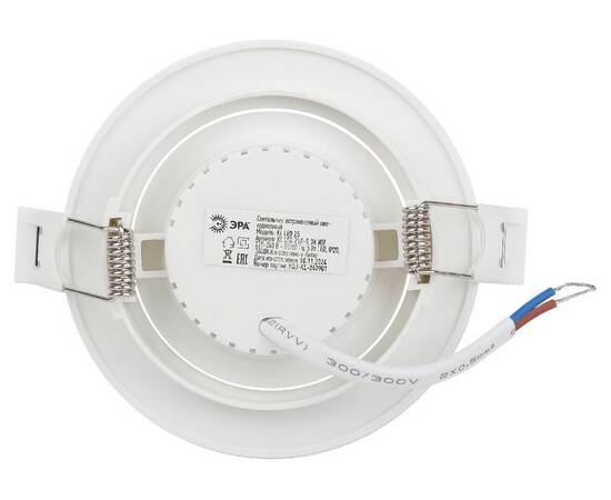 Встраиваемый светильник Эра KL LED 25A-5 3K WH Б0068128, изображение 5
