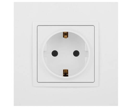 Розетка 2P+E Schuko Эра Elegance 14-2101-01М Б0065800, изображение 2