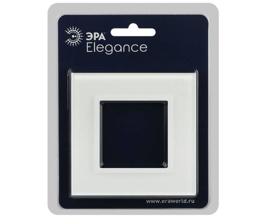 Рамка на 1 пост Эра Elegance 14-5101-01М Б0065832, изображение 3