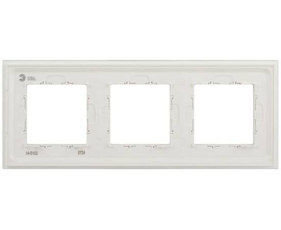 Рамка на 3 поста Эра Elegance 14-5103-01М Б0065836, изображение 2