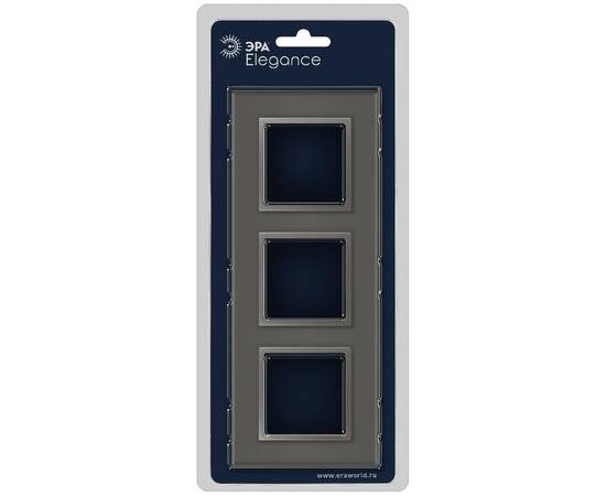 Рамка на 3 поста Эра Elegance 14-5103-16 Б0065837, изображение 2