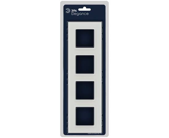 Рамка на 4 поста Эра Elegance 14-5104-01М Б0065838, изображение 2