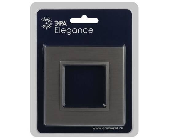 Рамка на 1 пост Эра Elegance 14-5201-16 Б0065842, изображение 3