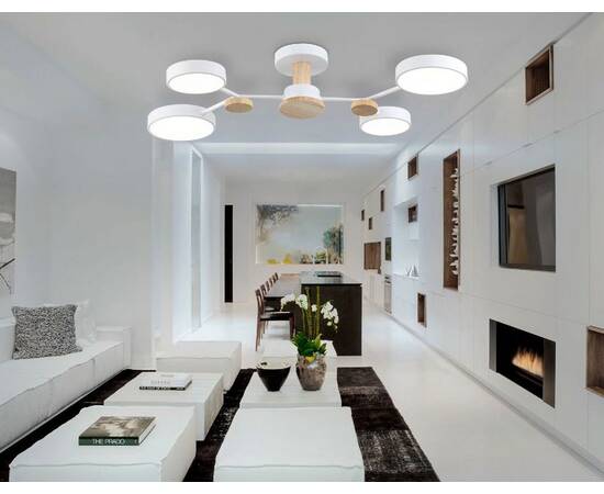 Люстра на штанге Ambrella Light Linetech Comfort FL4858, изображение 8