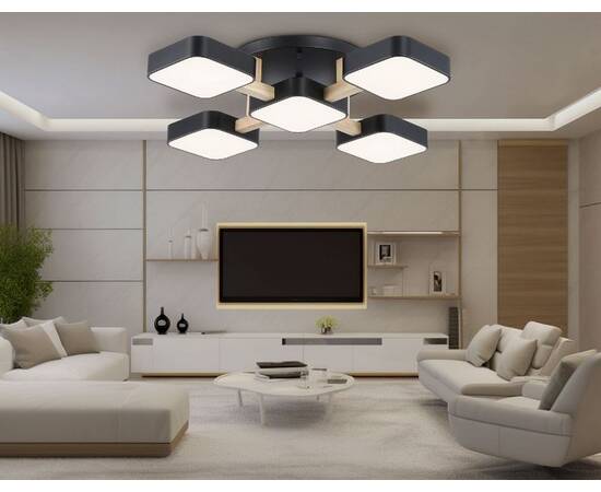 Потолочная люстра Ambrella Light Linetech Comfort FL4883, изображение 8