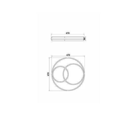 Потолочный светильник Freya Tucene FR10029CL-L70W, изображение 12