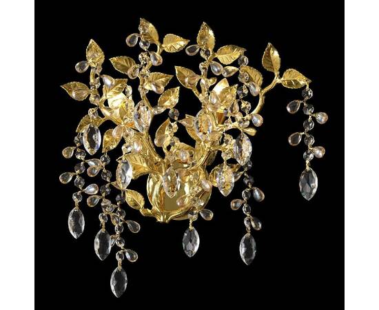 Настенный светильник Crystal Lux EDEN AP2 GOLD, изображение 2