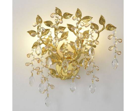 Настенный светильник Crystal Lux EDEN AP2 GOLD, изображение 5