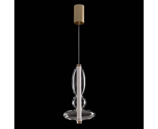 Подвесной светильник Crystal Lux QUASAR SP10W LED TRANSPARENT