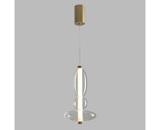 Подвесной светильник Crystal Lux QUASAR SP10W LED TRANSPARENT, изображение 5