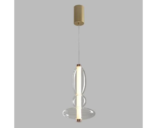 Подвесной светильник Crystal Lux QUASAR SP10W LED TRANSPARENT, изображение 6