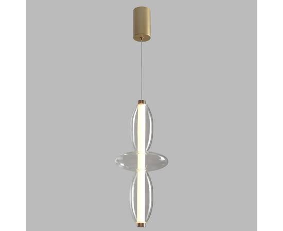 Подвесной светильник Crystal Lux QUASAR SP14W LED TRANSPARENT, изображение 3