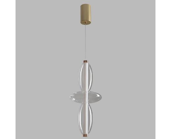 Подвесной светильник Crystal Lux QUASAR SP14W LED TRANSPARENT, изображение 4