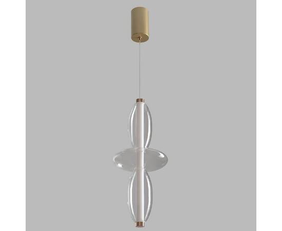 Подвесной светильник Crystal Lux QUASAR SP14W LED TRANSPARENT, изображение 6