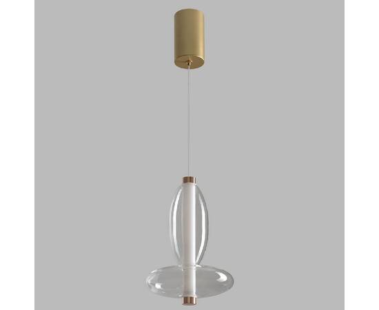 Подвесной светильник Crystal Lux QUASAR SP7W LED TRANSPARENT, изображение 6