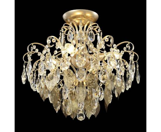 Потолочный светильник Crystal Lux ESMIRALDA PL4 GOLD