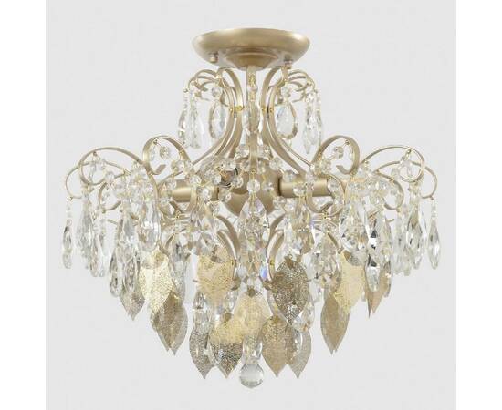 Потолочный светильник Crystal Lux ESMIRALDA PL4 GOLD, изображение 4