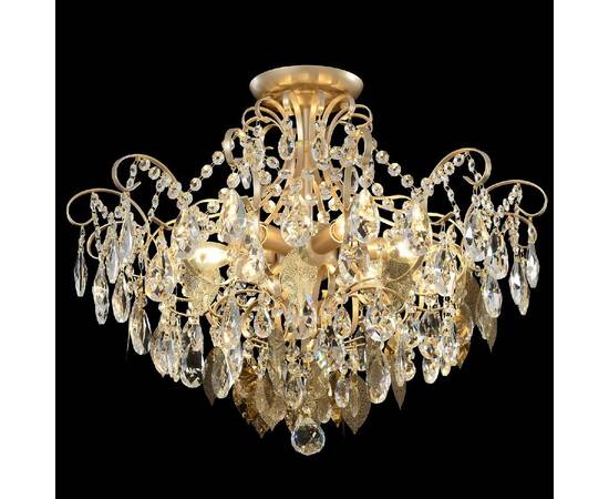 Потолочная люстра Crystal Lux ESMIRALDA PL6 GOLD