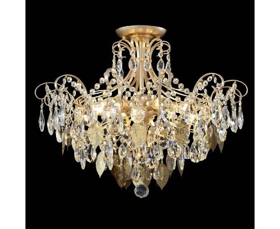 Потолочная люстра Crystal Lux ESMIRALDA PL6 GOLD, изображение 4