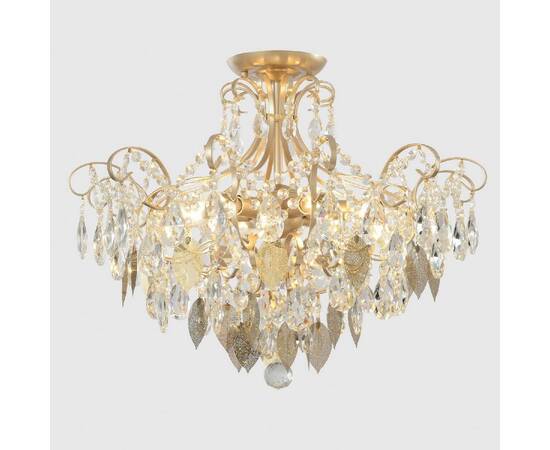 Потолочная люстра Crystal Lux ESMIRALDA PL6 GOLD, изображение 7