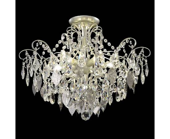 Потолочная люстра Crystal Lux ESMIRALDA PL6 SILVER