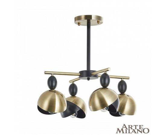 Люстра на штанге Arte Milano 271307/4 BK/GD