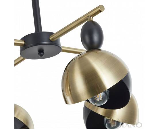 Люстра на штанге Arte Milano 271307/4 BK/GD, изображение 3