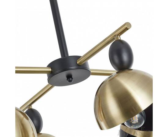 Люстра на штанге Arte Milano 271307/4 BK/GD, изображение 4