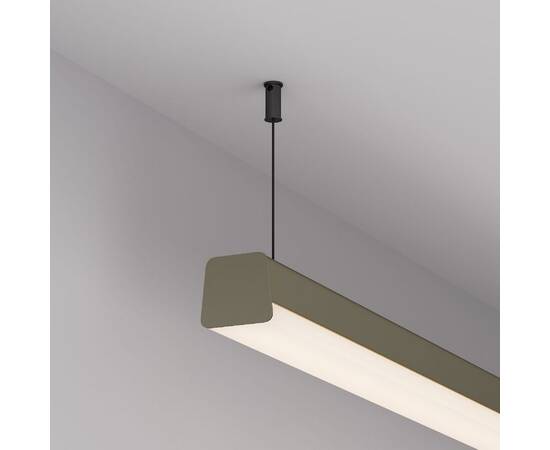 Профиль с экраном Arlight LINE-D-3734-2000 TETRA OLIVE GREY+OPAL 055098, изображение 2