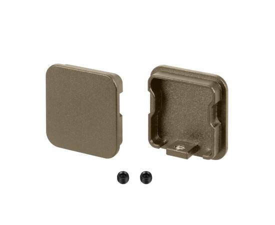 Заглушка Arlight LINE-D-3030 SQUARE OLIVE GREY 055452