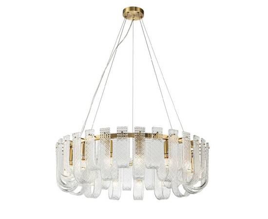 Подвесная люстра Belfast Severn 6601-800 BR CL