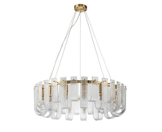 Подвесная люстра Belfast Severn 6601-800 BR CL, изображение 2